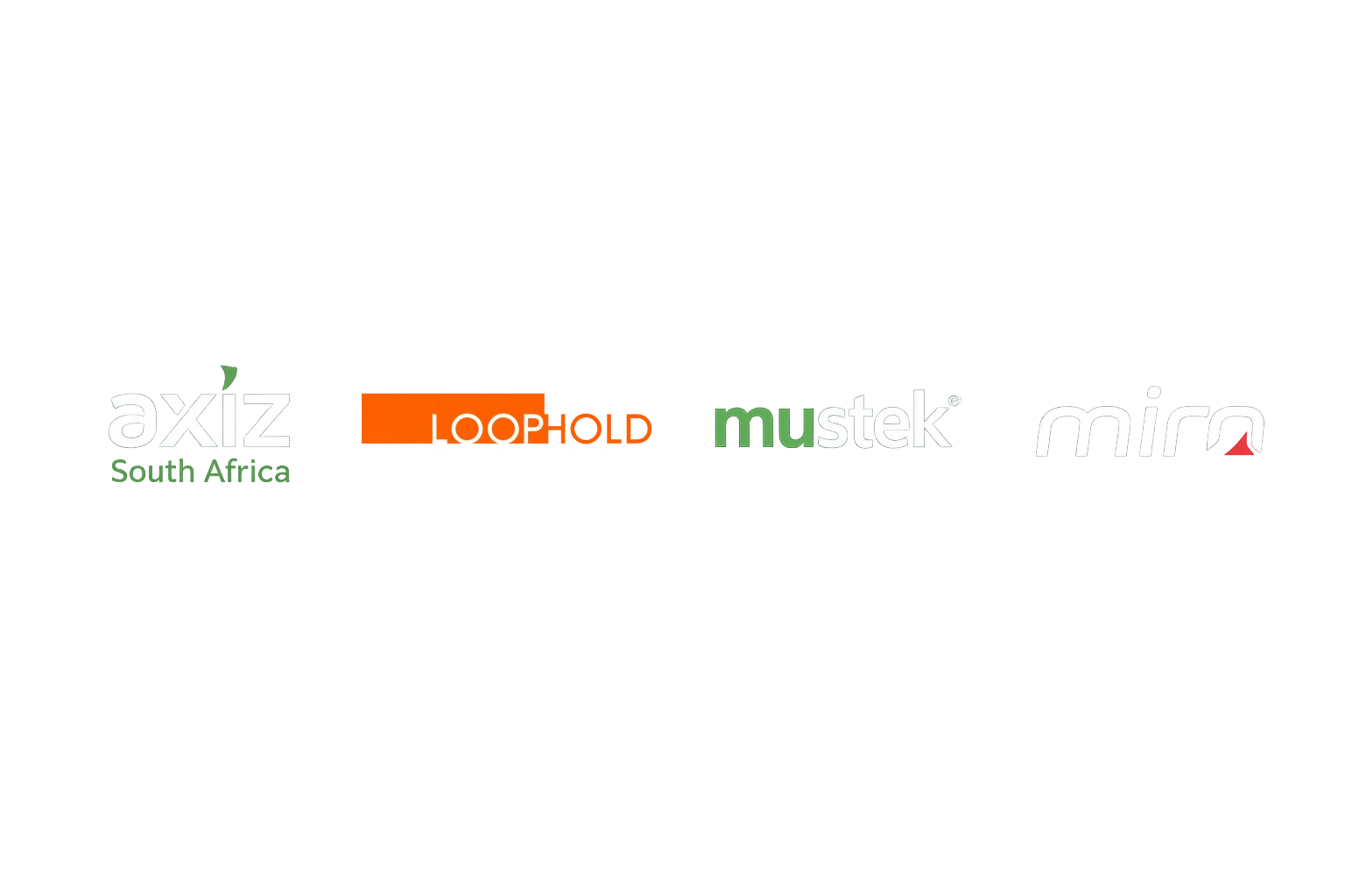 National technology distributors Axiz South Africa, Loophold, Mustek and Miro